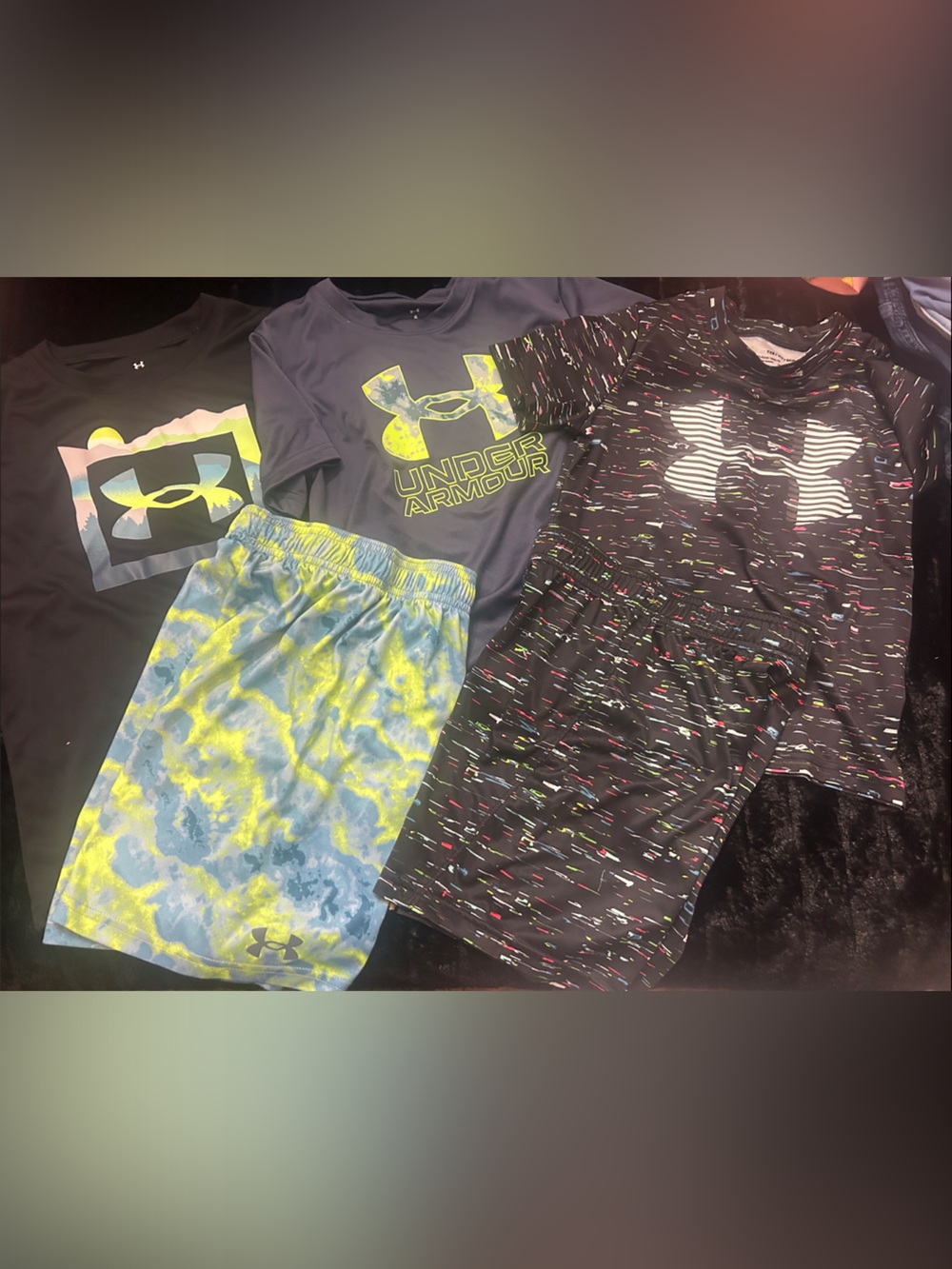 Under Armour Boys Active Tops & Shorts Sets